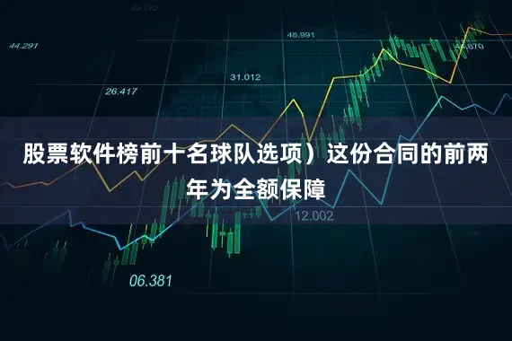 股票软件榜前十名球队选项）这份合同的前两年为全额保障