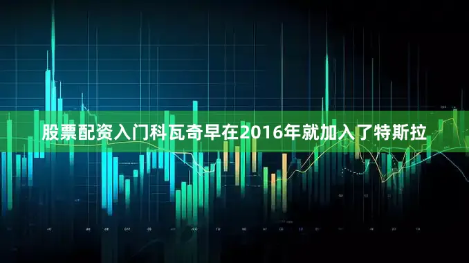 股票配资入门科瓦奇早在2016年就加入了特斯拉