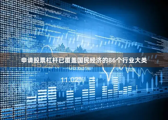 申请股票杠杆已覆盖国民经济的86个行业大类